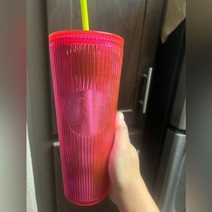 Hot Pink Starbuck’s Cup